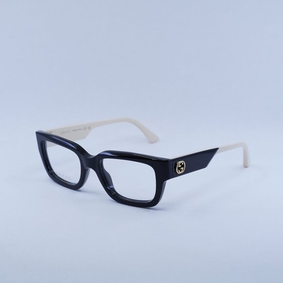Gucci Accessories - 🕶️ New Gucci GG1666O 005 Eyeglasses - Black with Ivory Frame
